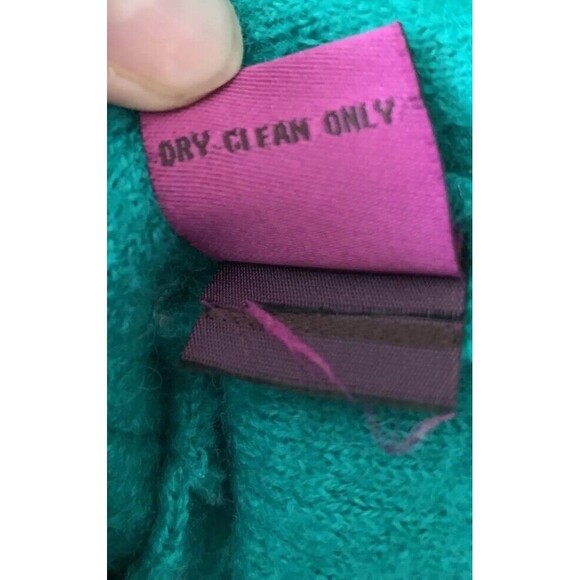 Vintage "ADIEU" by Philip & Jane Gordon Women's Wool Jacket Green Size Medium - Picture 6 of 6